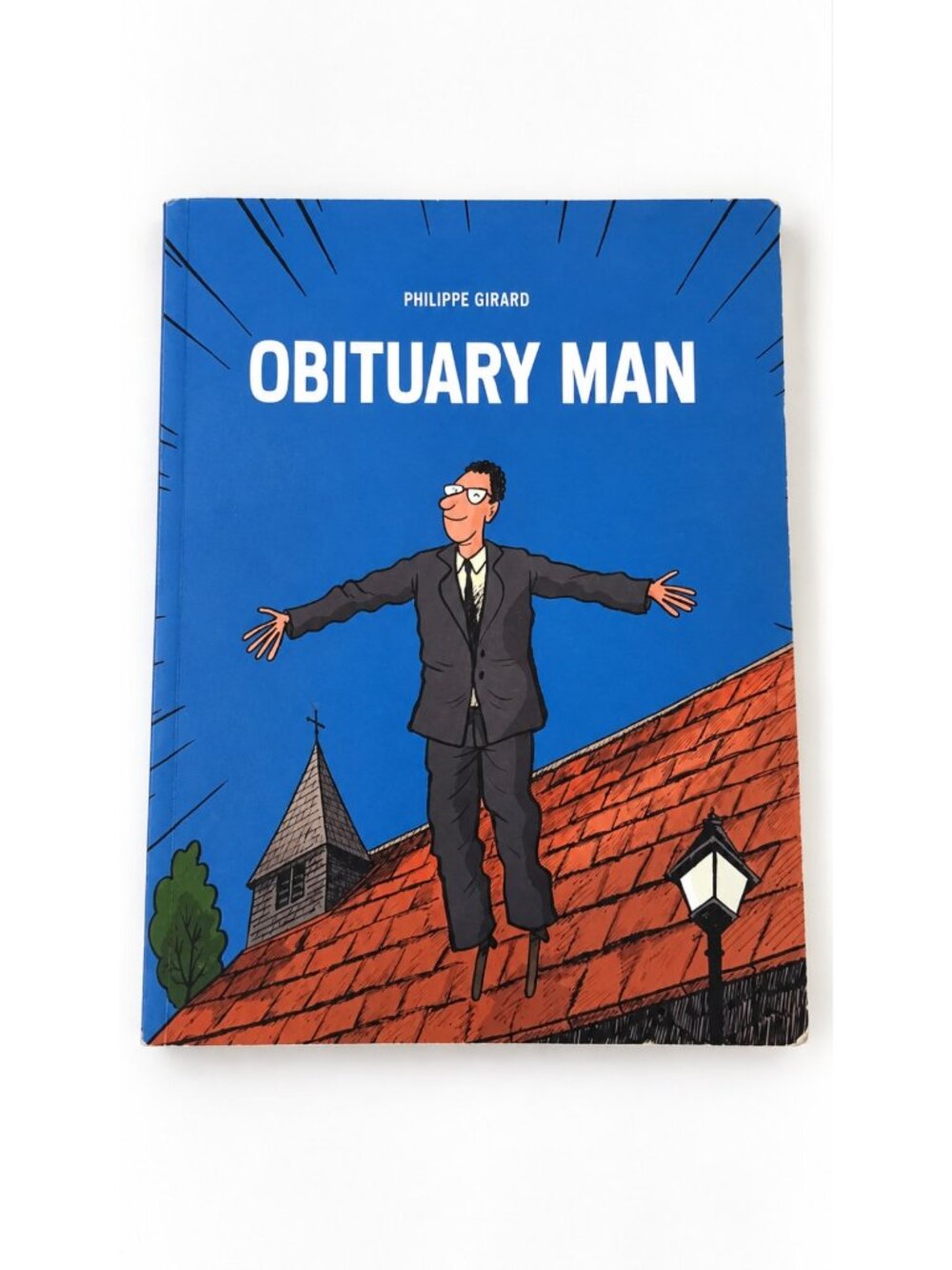Obituary Man Philippe Girard Graphic Novel 2013 Conundrum Press